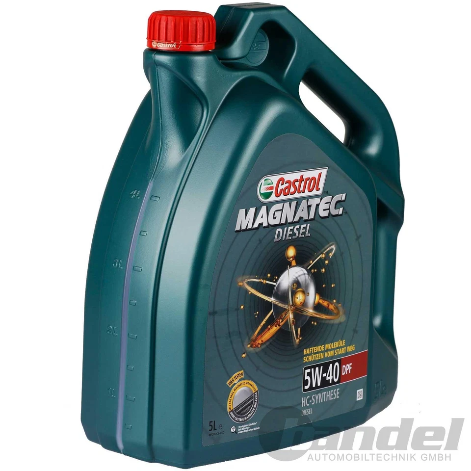 5 L CASTROL MAGNATEC 5W40 DPF passend für FIAT 9.55535-S2 FORD M2C917A VW 505.00 - Bild 2 von 4