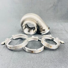 Garrett Genuine OEM G25-550 0.72AR Turbine Housing With V-band Standard Rotation