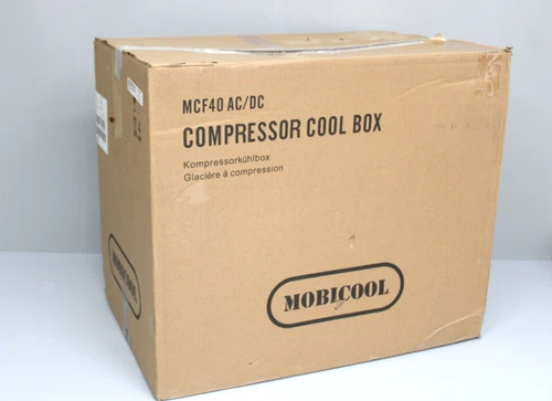 MOBICOOL MCF40 Kompressor-Kühlbox 38L 12/24V und 230V Mini-Kühlschrank Blau-Weiß - Bild 15 von 15