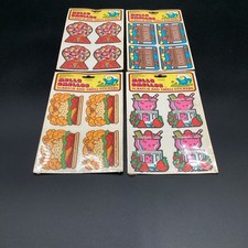 Mello Smellos Scratch And Smell Stickers Lot of 4 Different Versions New