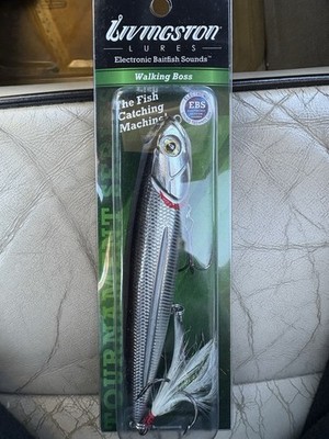 NIP LIVINGSTON LURES WALKING BOSS. EBS Tech