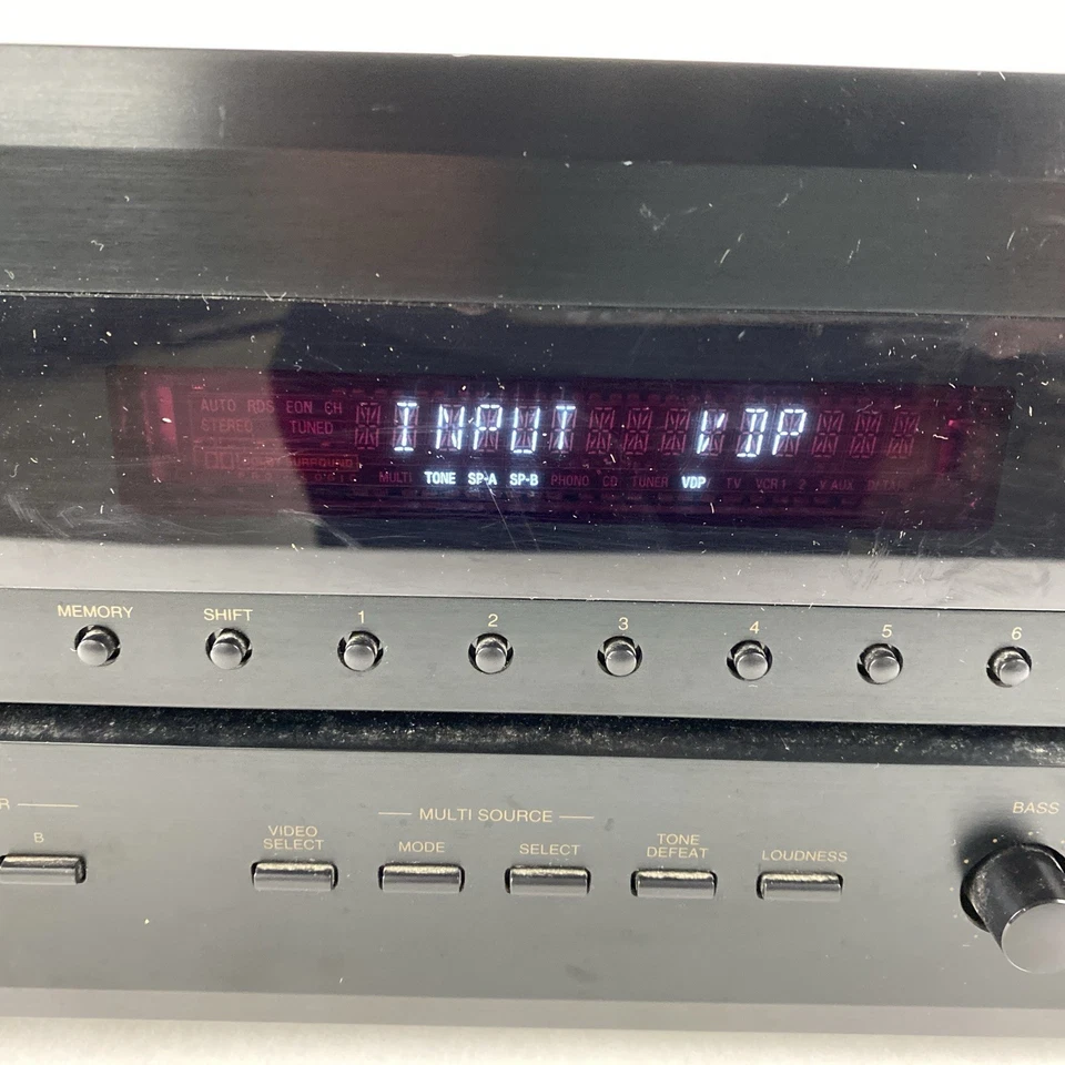 Denon DRA-685 AM/FM Stereo Receiver - Parts or Repair - Image 3 of 4