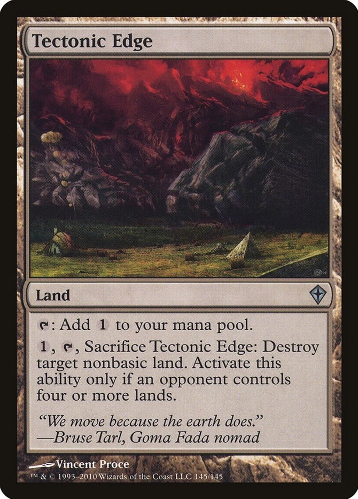 NM - Tectonic Edge [WWK - 145] Worldwake