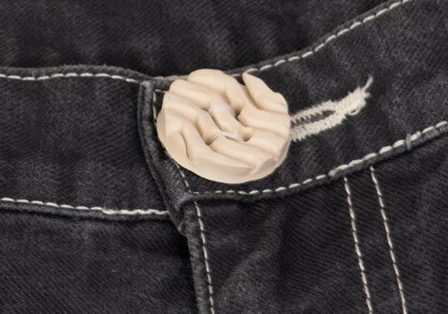 Pantalones COMME des GARCONS HOMME PLUS Algodón Diseño Botón Puntada Talla S (K-153092) - Imagen 5 de 12
