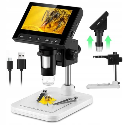 4.3'' 1000X Zoom Digital Mikroskop Coin Mikroskop Magnifier For Windows