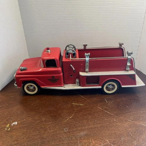 Vintage 1960 Tonka Fire Pumper Truck - No Ladder Or Accessories