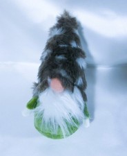 Macy Holiday Lane Fabric 7.5" Hanging Gnome Ornament