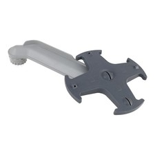 Beko Dishwasher Water Spray Arm And Wheel Bottom GENUINE For  DIN48Q21 DIN59420D