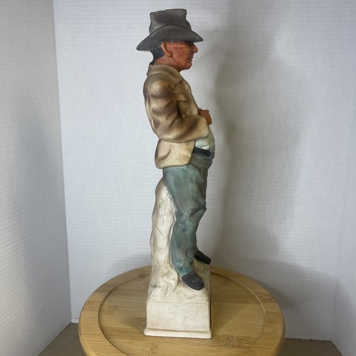 Vintage Lionstone Whiskey Decanter CASUAL INDIAN 1969 Sculptured Porcelain - 第 13/14 張圖片
