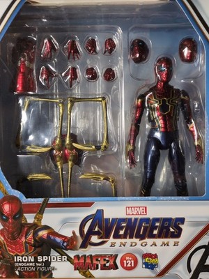 MAFEX No. 121 Iron Spider-Man Avengers Endgame Ver Medicom Figure