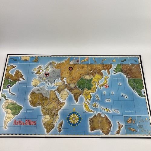 Milton Bradley Vintage 1984 Axis & Allies Spring 1942 Board Game COMPLETE - Picture 10 of 17