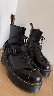 Dr. Martens Jadon Harness Leather Boots Platform