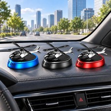 Diffuseur Rotatif Hélicoptère Alliage Solaire Parfum Voiture Intérieur