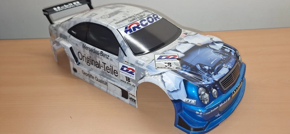 Tamiya 58279 CLK DTM 2000 RC 1/10 Rarität Werkslackierung + beklebt - Bild 4 von 4
