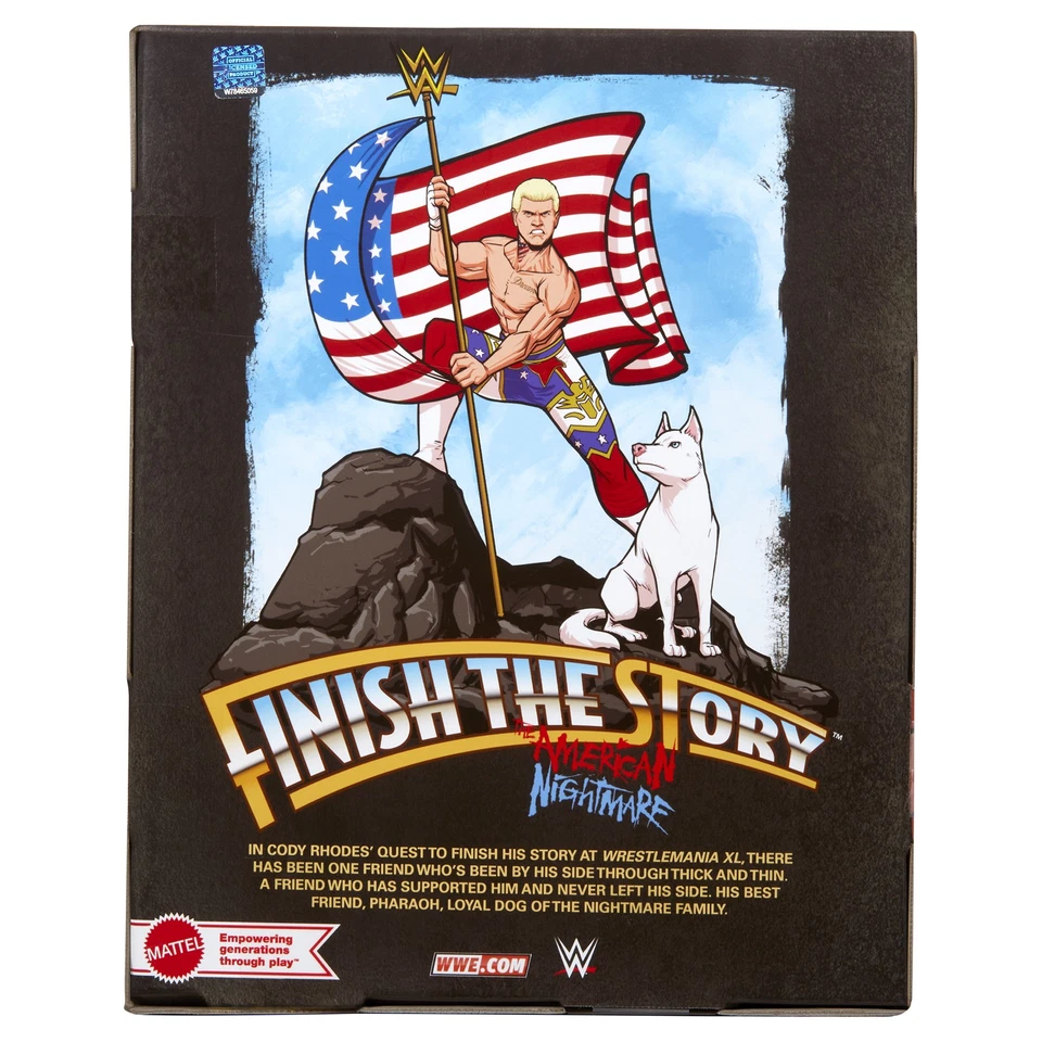 Finish The Story (Cody Rhodes & Pharaoh) - Paquete de 2 figuras de lucha libre WWE Elite Foto 2 de 3