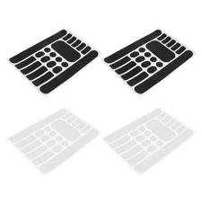 4 Sheets Bike Frame Protection Tape Chainstay Protector Protective Sticker
