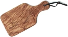 Berard 54070 French Olive-Wood 8-Inch Handcrafted Cutting Board with Handle