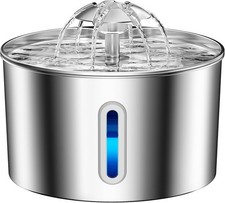 Cat Water Fountain Stainless Steel - 74Oz/2.2L Pet Gift Dog Water Dispenser