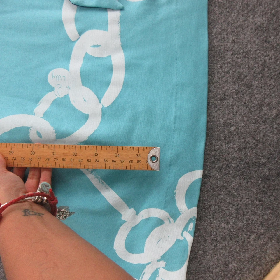 Vestido Lilly Pulitzer para mujer XL azul corto Jonah cinturón bola y cadena manga 3/4 Foto 4 de 4