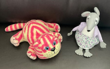 VINTAGE GOLDEN BEAR LTD BAGPUSS & A MOUSE SOFT TOYS