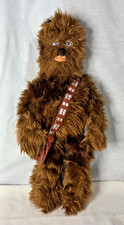 Genuine Authentic Disney Store Star Wars Chewbacca 20" Plush Stuffed Animal