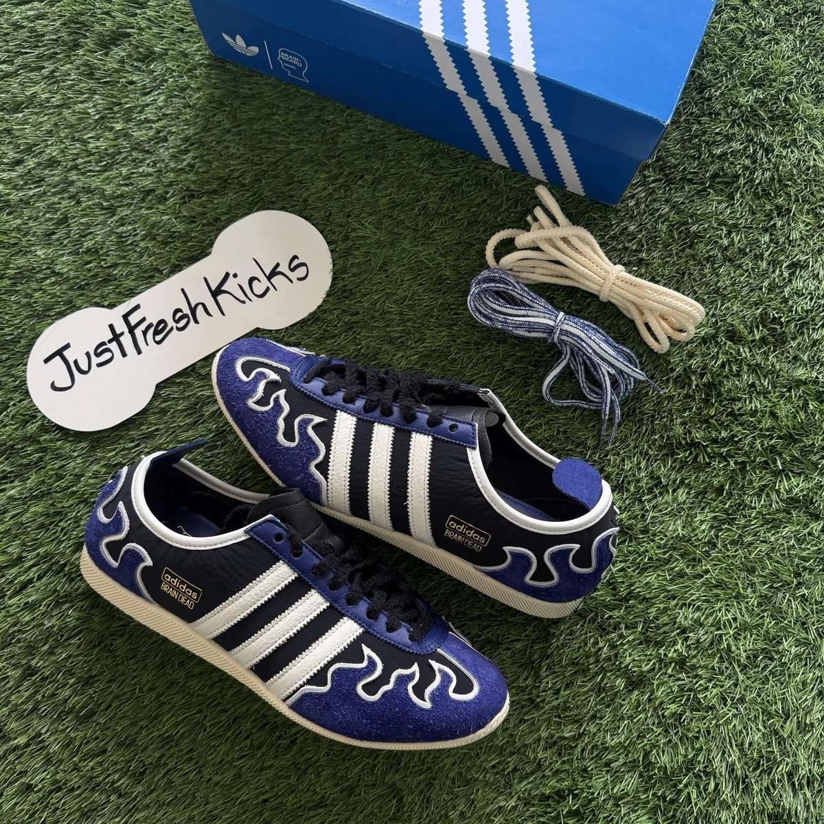 Brain Dead x adidas Japan Blue Warm Vanilla for Sale