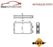 WÄRMETAUSCHER INNENRAUMHEIZUNG NRF 54295 A FÜR BMW 3,E46