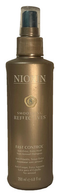 Nioxin SMOOTHING REFLECTIVES FAST CONTROL Anti Frizz Extra Hold 6.8 oz  (651)