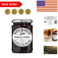 Gourmet Morello Cherry Preserve 12oz - Artisan Fruit Spread for Delights