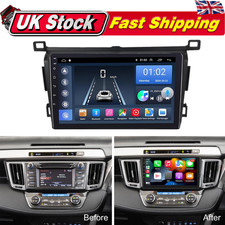 For Toyota RAV4 2013-2018 Car Stereo Radio Android 13 Carplay GPS WIFI BT 4+64G