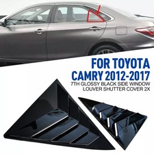 Fit For Toyota Camry 2012-2017 7th Glossy Black Side Window Louver Shutter Cover Fit For Toyota Camry 2012-2017 7th Glossy Black Side Window Louver Shutter Cover