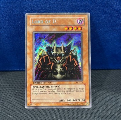 Yugioh Lord of D. BPT-004 Secret Rare Limited Edition LP
