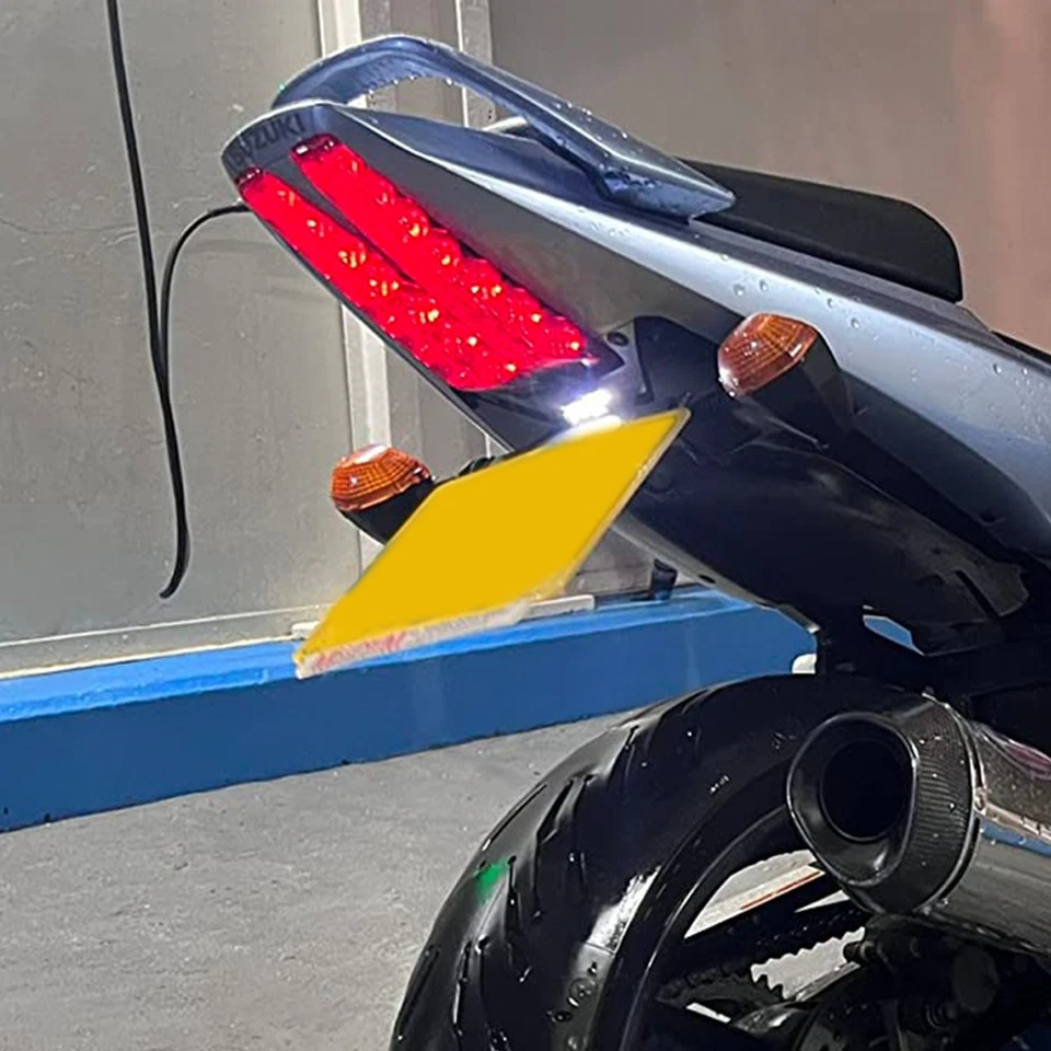 Ajuste para 03-15 Suzuki SV650 SV650S SV650F placa de licença eliminadora de para-lama traseiro - Imagem 2 de 4