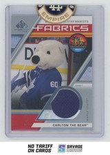 2023-24 SP Game Used All-Star Mascot Fabrics Jersey Carlton the Bear #ASM-CT