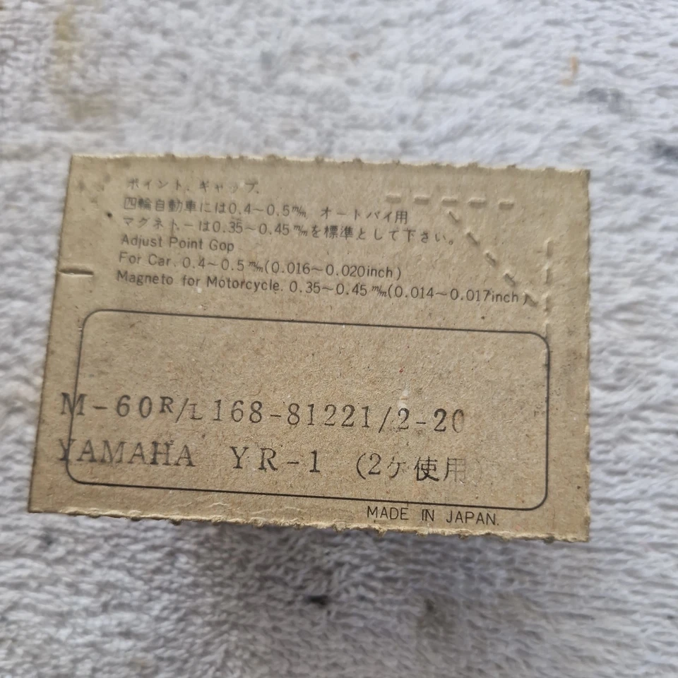 Puntos de encendido Yamaha YM2 YDS YDS5 AÑO 1 NUEVO EN STOCK Foto 4 de 4