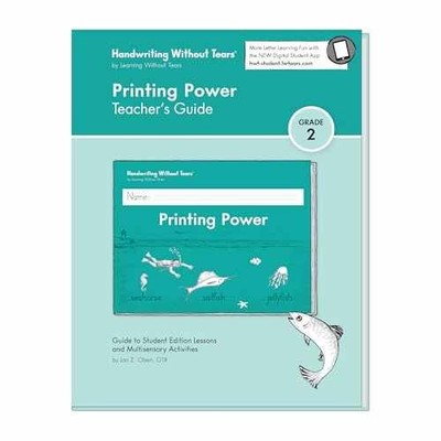Learning Without Tears Printing Power Teacher's - Office Product - Very Good h
