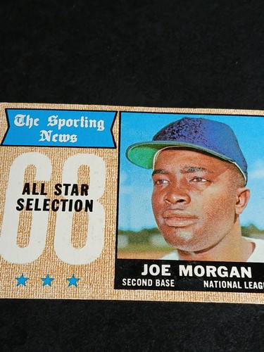 Vtg 1968 Topps #364 Sporting News All-Stars Joe Morgan Baseball Card EX - Photo 6/12