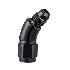 Female to Male Full Flow Swivel Coupler Union Fitting Adapter 4AN 45 Degree