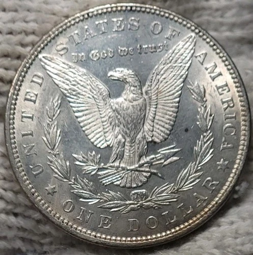 1891 Morgan Silver Dollar Brilliant Uncirculated High Grade