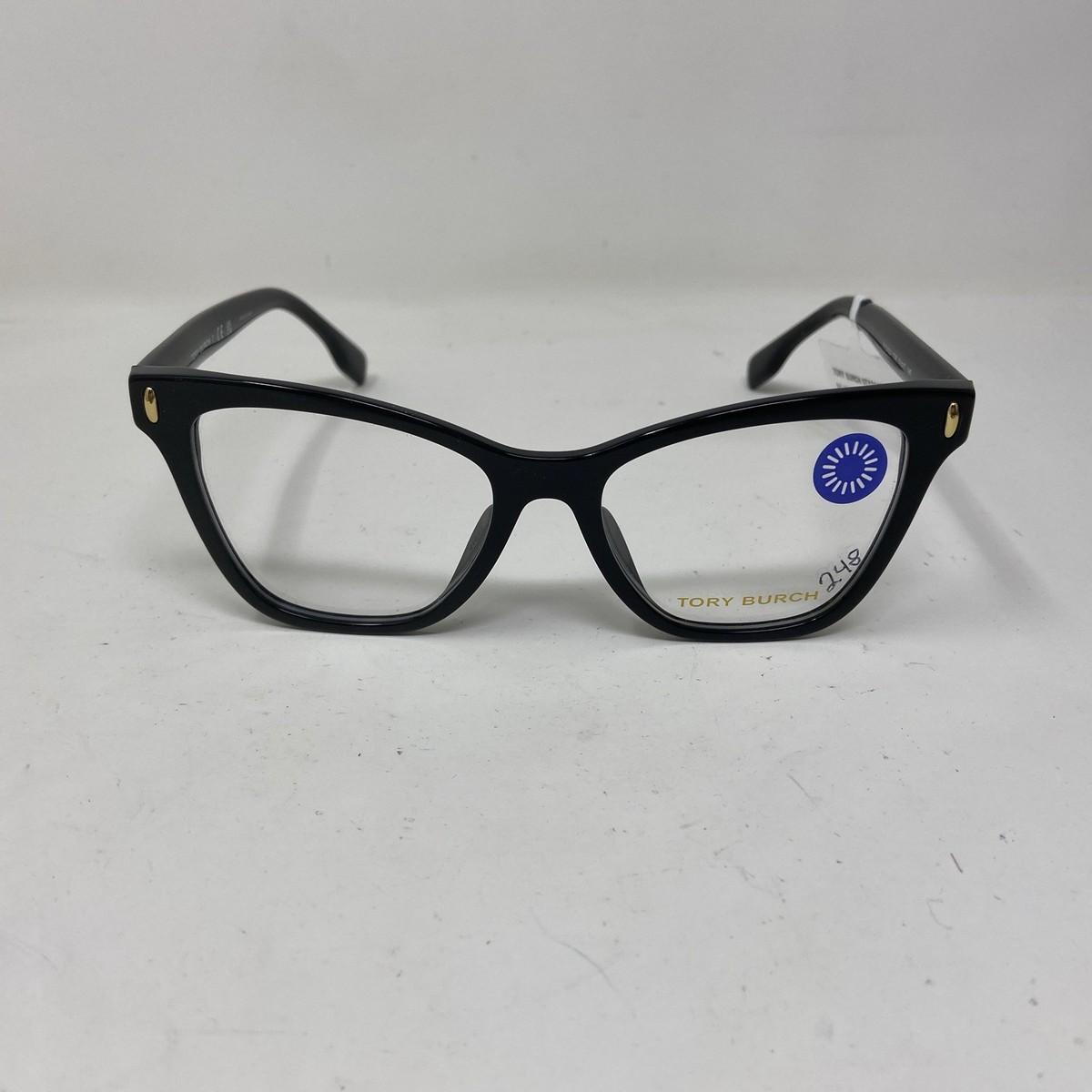 ?(52 MM LENS) TORY BURCH BLACK EYEGLASSES TORY BURCH TY2154U eyeglasses for women in Black main image 4