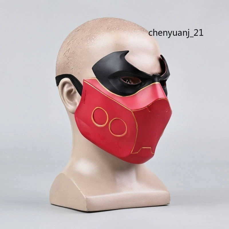 Batman Nightwing Robin Half Mask Halloween Party Perform Costume Cosplay Props - Image 3 of 4