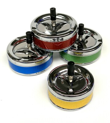 Aschenbecher Windaschenbecher  Drehaschenbecher Ascher 13 cm