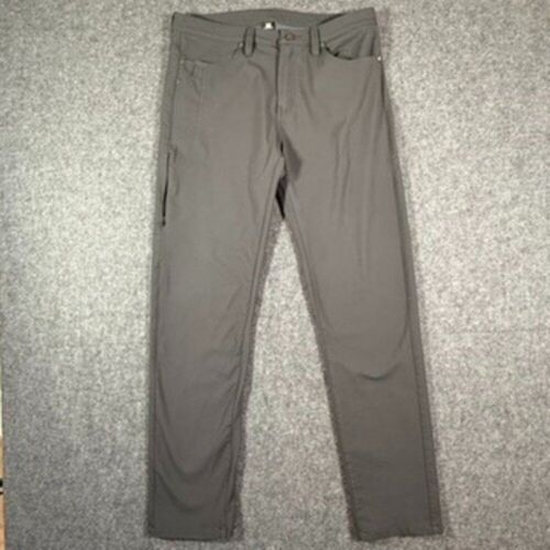 Mission Workshop Mens Charcoal Grey Signal Pant Sz 34x33 Performance DWR Work