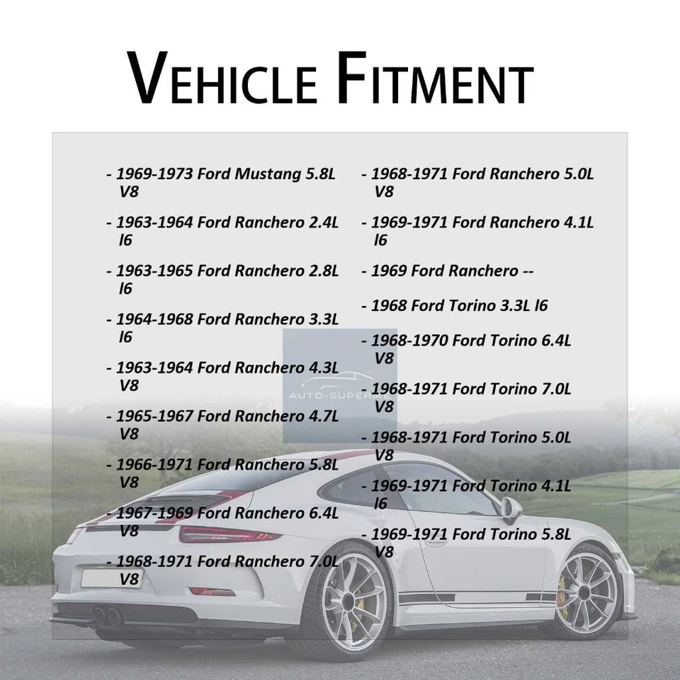 Rótulas delanteras superiores Mevotech 2x para Ford Torino 1969 1970 1971 4,1 L Foto 4 de 4