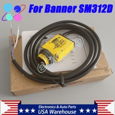 New In Box For Banner Mini-Beam Photoelectric Sensor SM312D with Cable
