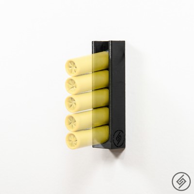 Spartan Mounts  20 Gauge Shotgun Shell 5rd | Low Profile Storage Display Rack