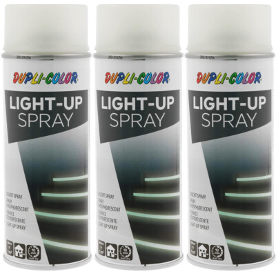 Leuchtspray Markierspray nachleuchtend 3x 400ml Dupli-Color Light-Up Effectspray