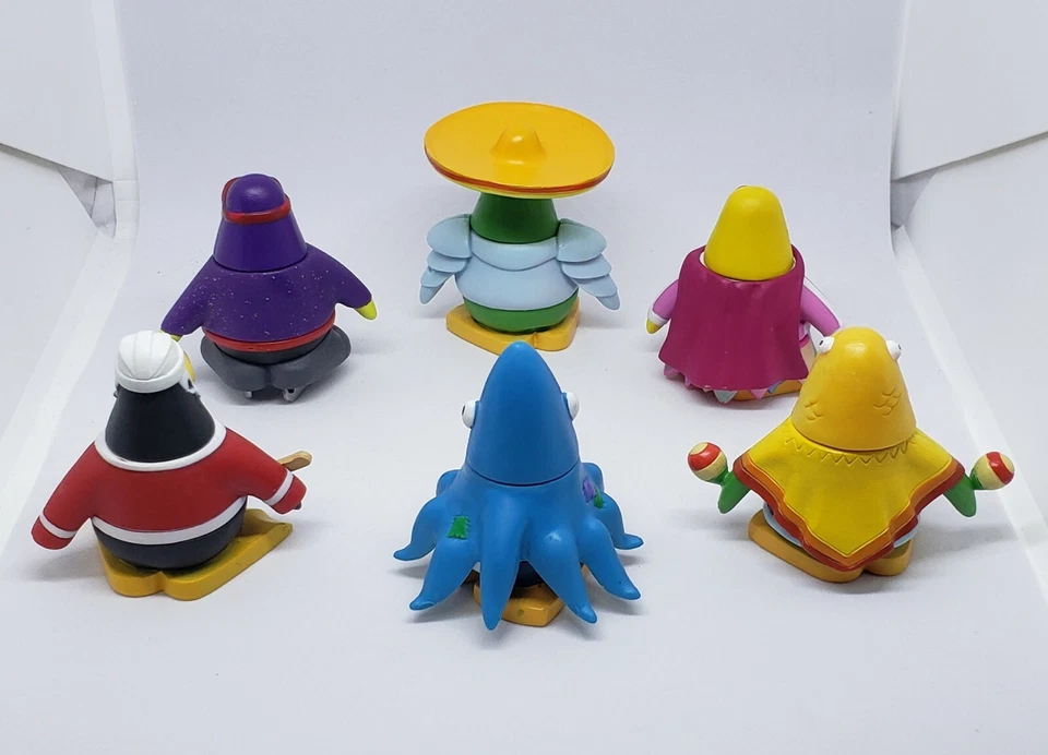 Lote de 6 juguetes diferentes de pingüino Disney Club con piezas intercambiables Foto 3 de 3