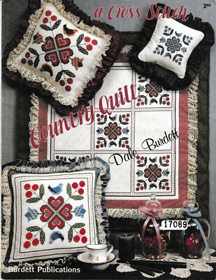 A Cross Stitch Country Quilt | Burdett Publications #DB11