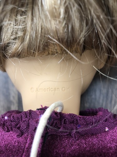 American Girl Doll Blonde Hair/ Brown Eyes Freckles - Picture 16 of 18